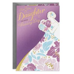 Hallmark - So Happy for You Wedding Card for Daughter