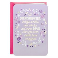 Hallmark - Celebrating the Love That Makes Us Family Birthday Card for Stepdaughter
