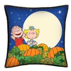 Hallmark - Peanuts Great Pumpkin 60th Anniversary Throw Pillow With Light, 16x16
