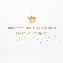 Alternative view of Hallmark - Peanuts Every Happy Thing Birthday Card