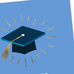 Alternative view of Hallmark - You Go, Grad Middle School Graduation Card