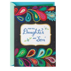 Hallmark - Putting Love at the Center Anniversary Card for Daughter and Son-in-Law