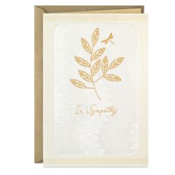 Hallmark - Praying for Comfort at this Sad Time Sympathy Card
