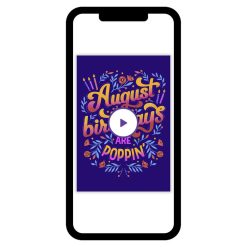Hallmark - August Is Poppin' Birthday eCard