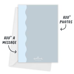 Alternative view of Hallmark - Scalloped Edge Frame Flat Graduation Party Invitation