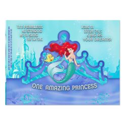Alternative view of Hallmark - Disney The Little Mermaid One Amazing Princess Birthday Card With Crown for Granddaughter