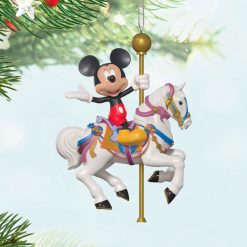 Alternative view of Hallmark - Disneyland King Arthur Carrousel Ride Around the Kingdom Ornament