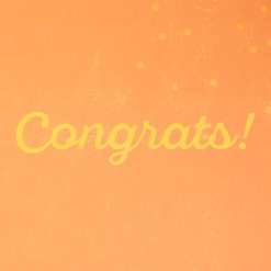 Alternative view of Hallmark - 16" Exclamation Points Jumbo Congratulations Card