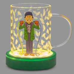 Alternative view of Hallmark - National Lampoon's Christmas Vacation Clark Griswold Glass Mug With Light and Sound Base, 13 oz.