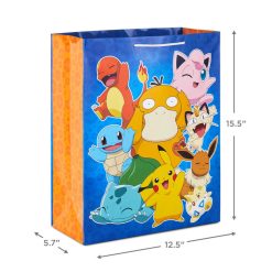 Alternative view of Hallmark - Pokémon and Poke Ball Gift Bags, Assorted Sizes