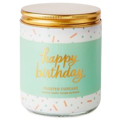 Hallmark - Happy Birthday Scented Single-Wick Jar Candle, 7 oz.
