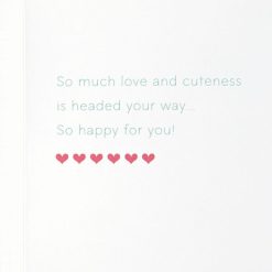 Alternative view of Hallmark - So Much Love and Cuteness New Baby Card