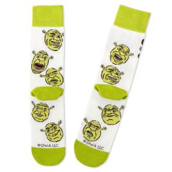 Alternative view of Hallmark - Shrek Ogres Are Like Onions Novelty Crew Socks