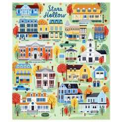 Alternative view of Hallmark - Gilmore Girls Stars Hollow Map Blanket, 50x60