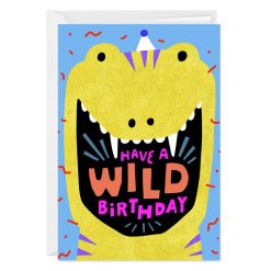 Hallmark - Wild Dino Custom Birthday Card