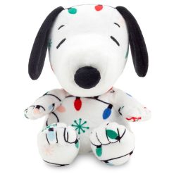 Hallmark - Peanuts Christmas Lights Snoopy Plush, 6