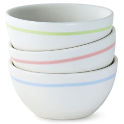 Alternative view of Hallmark - Lacey Chabert Collection Pastel Bow Ceramic Bowls, Set of 3