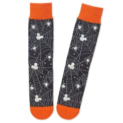 Alternative view of Hallmark - Disney Mickey Mouse Spiderweb Glow-in-the-Dark Crew Socks