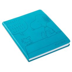 Hallmark - Peanuts Snoopy and Woodstock Faux Leather Notebook