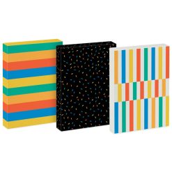Hallmark - Confetti and Stripes 3-Pack Small Gift Boxes