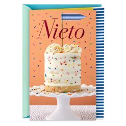 Hallmark - You Are a Gift Spanish-Language Birthday Card for Grandson