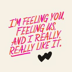 Alternative view of Hallmark - You Got Me Catching Feelings Romantic Card