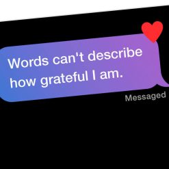 Alternative view of Hallmark - Struggling to Express Myself Without GIFs Funny Thank You Card