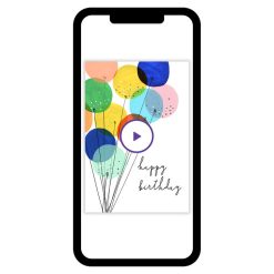 Hallmark - Celebrating You Modern Balloons Birthday eCard