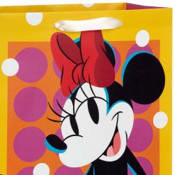 Alternative view of Hallmark - 13" Disney Minnie Mouse Lotsa Dots Large Gift Bag