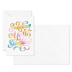 Alternative view of Hallmark - Sending You Sunshine Blank Notes, Pack of 10