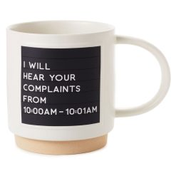 Hallmark - Complaints Funny Mug, 16 oz.