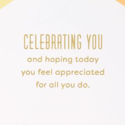 Alternative view of Hallmark - Celebrating You Boss's Day Card