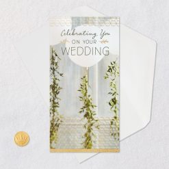 Alternative view of Hallmark - Boundless Love and Beautiful Blessings Money Holder Wedding Card