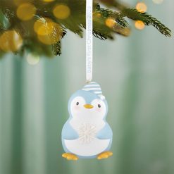 Alternative view of Hallmark - Baby Boy's First Christmas Penguin 2026 Ornament