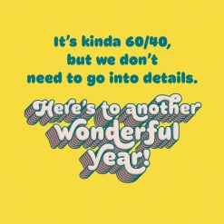 Alternative view of Hallmark - Adorable Couple Funny Anniversary Card
