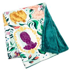 Hallmark - Bridgerton Ton Silhouettes on Floral Blanket, 50x60