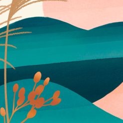 Alternative view of Hallmark - Sunset Landscape Blank Card