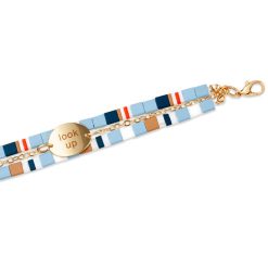 Alternative view of Hallmark - DaySpring Look Up Triple-Strand Bracelet