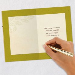 Alternative view of Hallmark - The Hardest Part Is Saying Goodbye Pet Sympathy Card