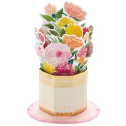 Alternative view of Hallmark - Enjoy Every Beautiful Moment Flower Vase 3D Pop-Up Card