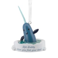 Hallmark - Elf Narwhal Hallmark - Ornament