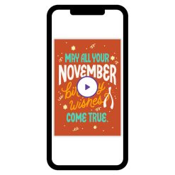 Hallmark - November Wishes Birthday eCard